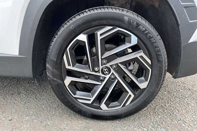 Hyundai TUCSON 1.6 T-GDi MHEV Ultimate SUV 5dr Petrol Hybrid DCT Euro 6 (s/s) (160 ps) White