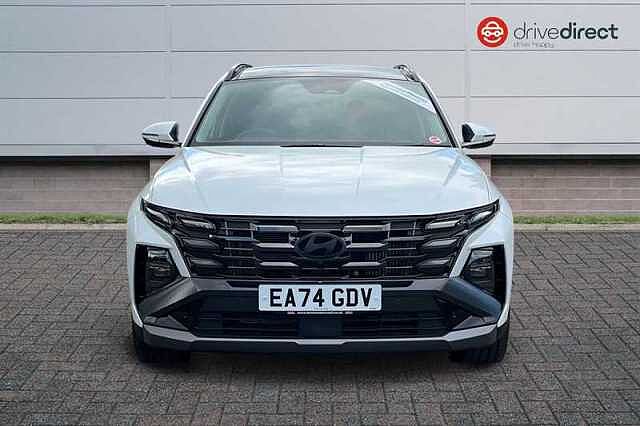 Hyundai TUCSON 1.6 T-GDi MHEV Ultimate SUV 5dr Petrol Hybrid DCT Euro 6 (s/s) (160 ps) White