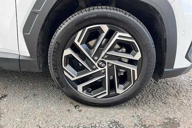 Hyundai TUCSON 1.6 T-GDi MHEV Ultimate SUV 5dr Petrol Hybrid DCT Euro 6 (s/s) (160 ps) White