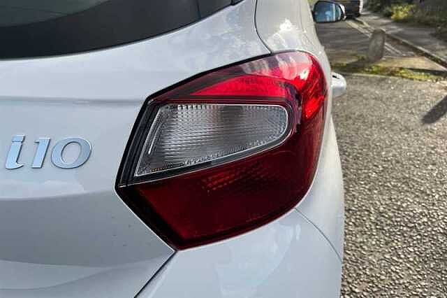 Hyundai I10 1.2 Advance Hatchback 5dr Petrol Auto Euro 6 (s/s) (79 ps) White