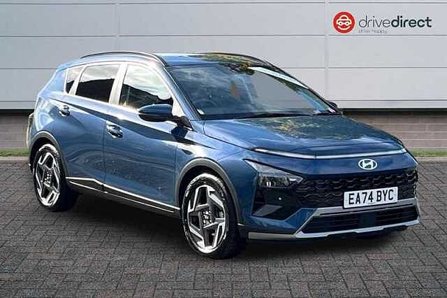 Hyundai BAYON 1.0 T-GDi Ultimate SUV 5dr Petrol DCT Euro 6 (s/s) (100 ps) Blue