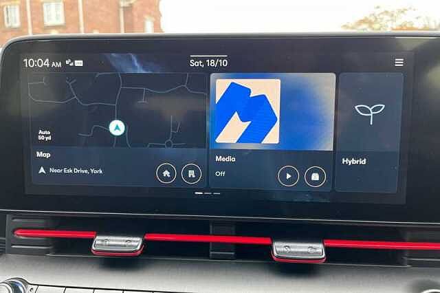 Hyundai KONA 1.6 h-GDi N Line SUV 5dr Petrol Hybrid DCT Euro 6 (s/s) (129 ps)