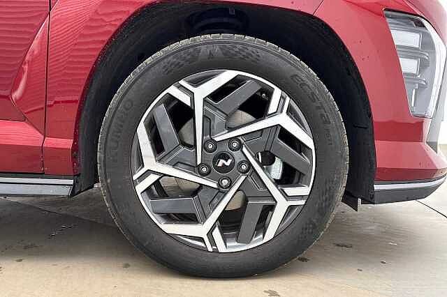 Hyundai KONA 1.6 h-GDi N Line SUV 5dr Petrol Hybrid DCT Euro 6 (s/s) (129 ps) Red