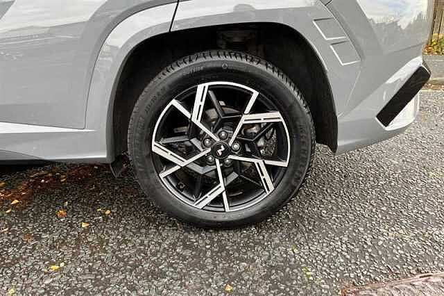 Hyundai TUCSON 1.6 T-GDi N Line SUV 5dr Petrol Hybrid Auto Euro 6 (s/s) (215 ps) Grey