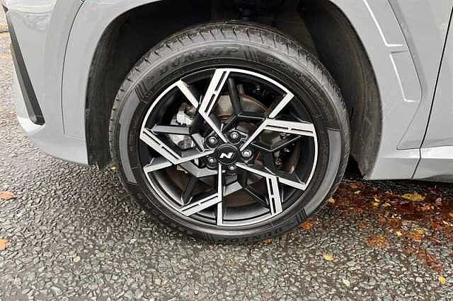 Hyundai TUCSON 1.6 T-GDi N Line SUV 5dr Petrol Hybrid Auto Euro 6 (s/s) (215 ps) Grey