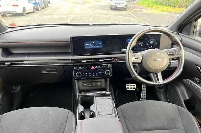 Hyundai TUCSON 1.6 T-GDi N Line SUV 5dr Petrol Hybrid Auto Euro 6 (s/s) (215 ps) Grey