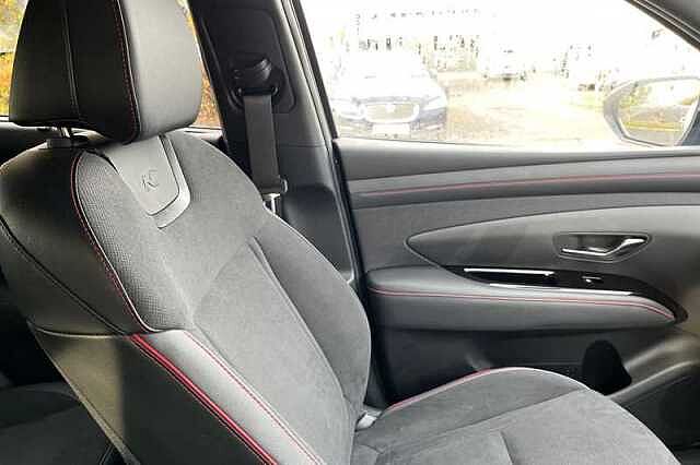 Hyundai TUCSON 1.6 T-GDi N Line SUV 5dr Petrol Hybrid Auto Euro 6 (s/s) (215 ps) Grey