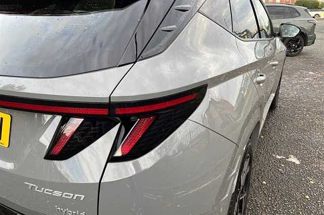 Hyundai TUCSON 1.6 T-GDi N Line SUV 5dr Petrol Hybrid Auto Euro 6 (s/s) (215 ps) Grey