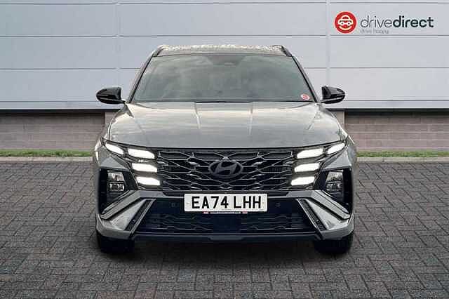 Hyundai TUCSON 1.6 T-GDi N Line SUV 5dr Petrol Hybrid Auto Euro 6 (s/s) (215 ps) Grey