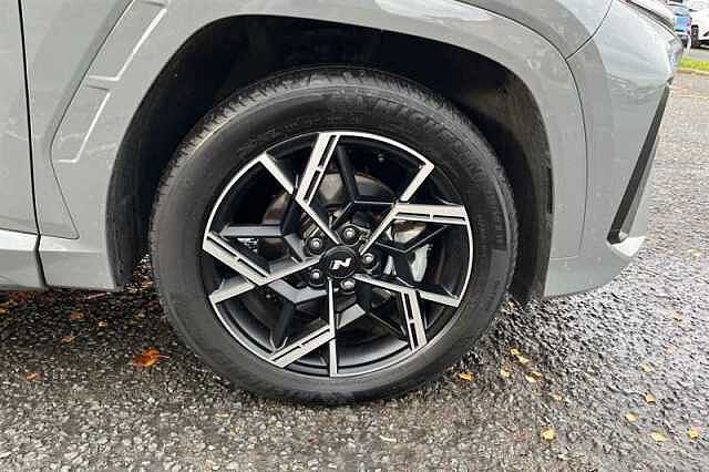 Hyundai TUCSON 1.6 T-GDi N Line SUV 5dr Petrol Hybrid Auto Euro 6 (s/s) (215 ps) Grey