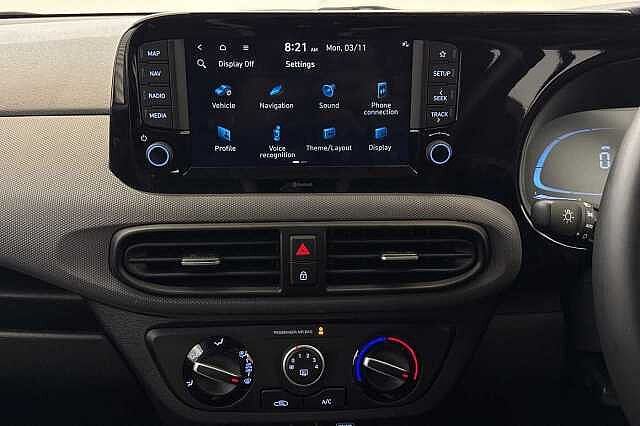 Hyundai I10 1.0 Advance Hatchback 5dr Petrol Auto Euro 6 (s/s) (63 ps) Grey