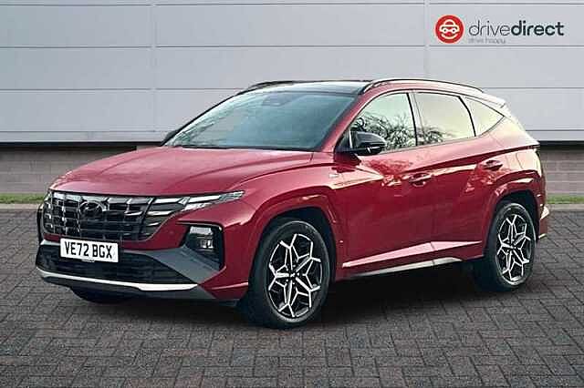 Hyundai TUCSON 1.6 h T-GDi N Line S SUV 5dr Petrol Hybrid Auto Euro 6 (s/s) (230 ps)