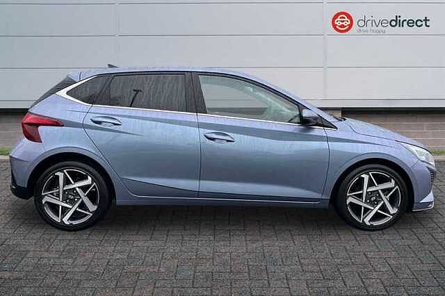 Hyundai I20 1.0 T-GDi Premium Hatchback 5dr Petrol DCT Euro 6 (s/s) (100 ps) Blue