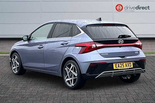 Hyundai I20 1.0 T-GDi Premium Hatchback 5dr Petrol DCT Euro 6 (s/s) (100 ps) Blue