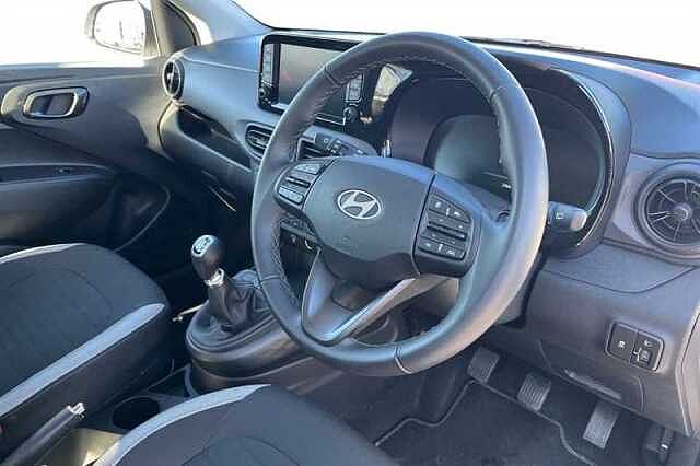 Hyundai I10 1.0 Advance Hatchback 5dr Petrol Manual Euro 6 (s/s) (63 ps) White