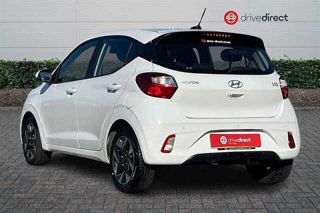 Hyundai I10 1.0 Advance Hatchback 5dr Petrol Manual Euro 6 (s/s) (63 ps) White