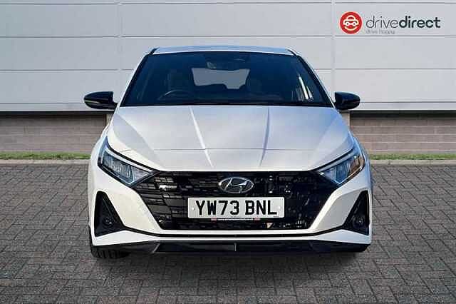 Hyundai I20 1.0 T-GDi MHEV N Line Hatchback 5dr Petrol Hybrid Manual Euro 6 (s/s) (120 ps) White