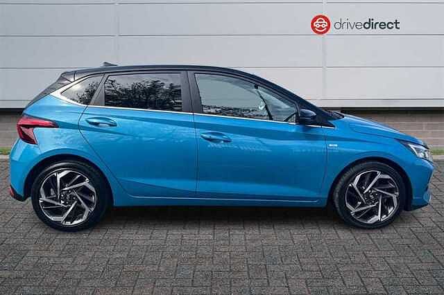 Hyundai I20 1.0 T-GDi MHEV Ultimate Hatchback 5dr Petrol Hybrid DCT Euro 6 (s/s) (100 ps) Black