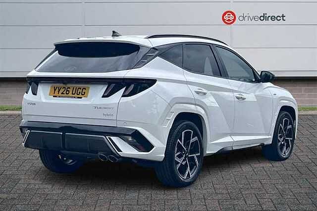 Hyundai TUCSON 1.6 T-GDi N Line SUV 5dr Petrol Hybrid Auto Euro 6 (s/s) (215 ps)