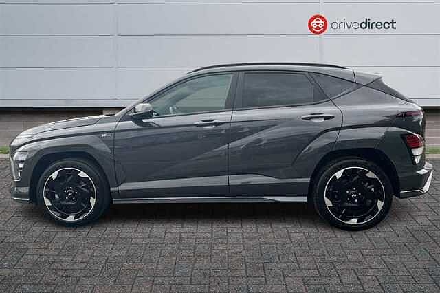 Hyundai KONA 65.4kWh N Line SUV 5dr Electric Auto (218 ps) Grey