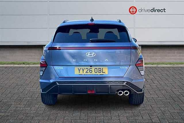 Hyundai KONA 1.6 h-GDi N Line S SUV 5dr Petrol Hybrid DCT Euro 6 (s/s) (138 ps) Blue