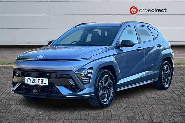 Hyundai KONA 1.6 h-GDi N Line S SUV 5dr Petrol Hybrid DCT Euro 6 (s/s) (138 ps) Blue
