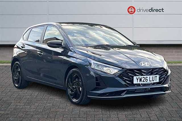 Hyundai I20 1.0 T-GDi Black Line Hatchback 5dr Petrol Manual Euro 6 (s/s) (90 ps) Grey
