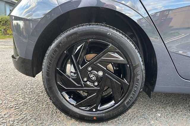 Hyundai I20 1.0 T-GDi Black Line Hatchback 5dr Petrol Manual Euro 6 (s/s) (90 ps) Grey