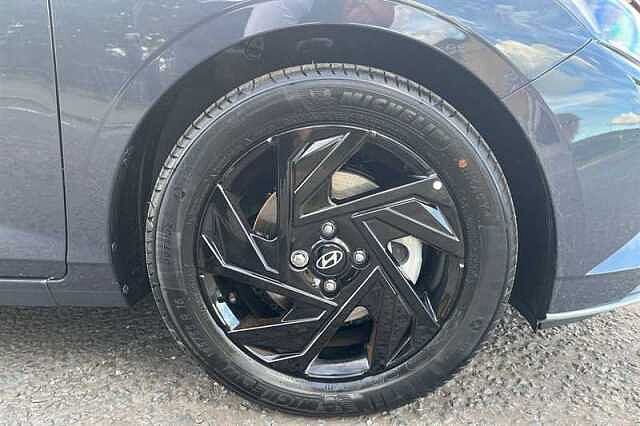 Hyundai I20 1.0 T-GDi Black Line Hatchback 5dr Petrol Manual Euro 6 (s/s) (90 ps) Grey