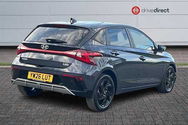Hyundai I20 1.0 T-GDi Black Line Hatchback 5dr Petrol Manual Euro 6 (s/s) (90 ps) Grey
