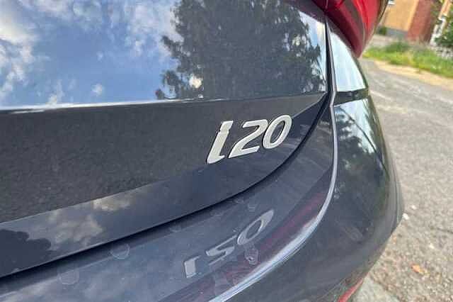 Hyundai I20 1.0 T-GDi Black Line Hatchback 5dr Petrol Manual Euro 6 (s/s) (90 ps) Grey