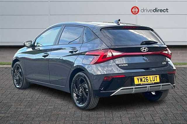 Hyundai I20 1.0 T-GDi Black Line Hatchback 5dr Petrol Manual Euro 6 (s/s) (90 ps) Grey