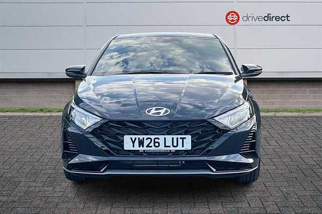 Hyundai I20 1.0 T-GDi Black Line Hatchback 5dr Petrol Manual Euro 6 (s/s) (90 ps) Grey