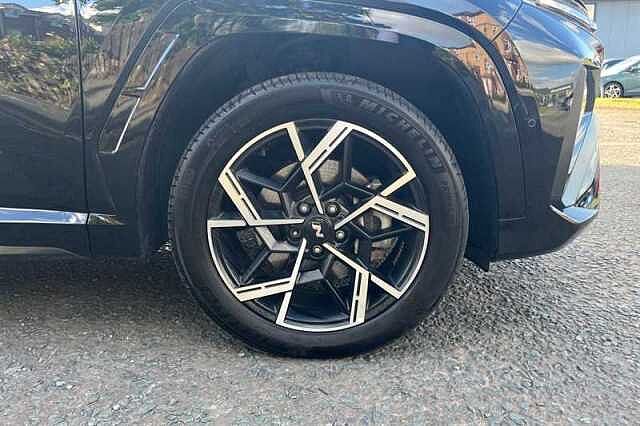 Hyundai TUCSON 1.6 T-GDi N Line S SUV 5dr Petrol Hybrid Auto Euro 6 (s/s) (215 ps) Black