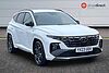 Hyundai TUCSON 1.6 T-GDi MHEV N Line SUV 5dr Petrol Hybrid DCT Euro 6 (s/s) (150 ps) White