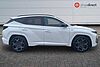 Hyundai TUCSON 1.6 T-GDi MHEV N Line SUV 5dr Petrol Hybrid DCT Euro 6 (s/s) (150 ps) White